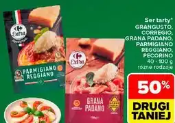 Carrefour Ser tarty Carrefour Extra (Parmigiano Reggiano, Grana Padano, Grangusto, Corregio, Pecorino) oferta