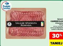 Carrefour Salami CARREFOUR SPIANATA ROMANA oferta