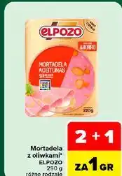 Carrefour Mortadela z oliwkami ELPOZO oferta