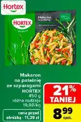 Carrefour Makaron na patelnię ze szparagami Hortex oferta