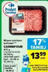 Carrefour Mięso mielone wołowe Carrefour oferta