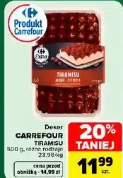 Carrefour Deser CARREFOUR TIRAMISU oferta