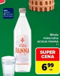 Carrefour Woda mineralna ACQUA PANNA oferta