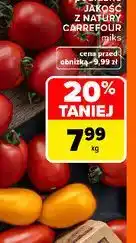 Carrefour Pomidory podłużne JAKOŚĆ Z NATURY CARREFOUR miks oferta