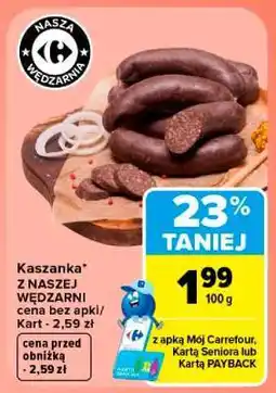 Carrefour Kaszanka oferta