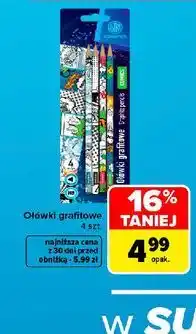 Carrefour Market Ołówki grafitowe 4 szt oferta
