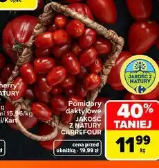 Carrefour Pomidory daktylowe JAKOŚĆ Z NATURY CARREFOUR oferta