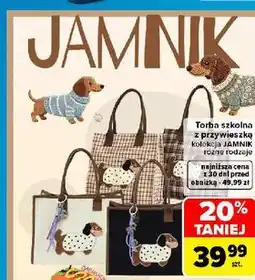 Carrefour Market Torba szkolna z przywieszką, kolekcja JAMNIK oferta
