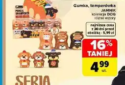Carrefour Market Gumka, temperówka JAMNIK, kolekcja DOG oferta