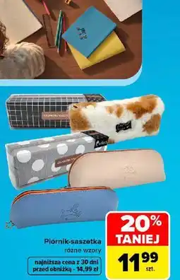 Carrefour Market Piórnik-saszetka różne wzory oferta
