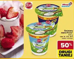Carrefour Śmietany marki Primo Zott oferta