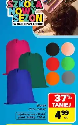 Carrefour Market Worek różne rodzaje oferta