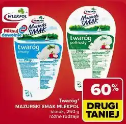 Carrefour Twaróg Mazurski Smak Mlekpol oferta