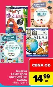 Carrefour Market Książka edukacyjna Odkrywanie Świata różne tytuły oferta