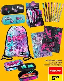 Carrefour Market Artykuły szkolne kolekcja K-POP oferta