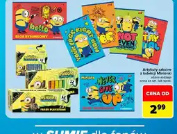Carrefour Market Artykuły szkolne z kolekcji Minionki, różne rodzaje oferta