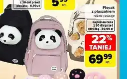 Carrefour Market Plecak z pluszakiem oferta