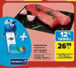 Carrefour Polędwiczka wieprzowa oferta