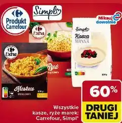 Carrefour Wszystkie kasze, ryże marek: Carrefour, Simpl oferta