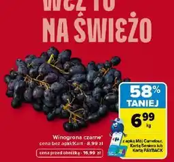 Carrefour Winogrona czarne oferta