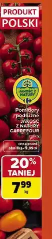 Carrefour Pomidory podłużne JAKOŚĆ Z NATURY CARREFOUR miks oferta