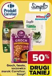 Carrefour Groch, fasola, soczewica Carrefour, Simpl oferta