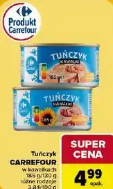 Carrefour Tuńczyk CARREFOUR w kawałkach oferta
