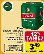 Carrefour Piwo Perła Chmielowa 4-pak oferta