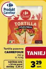 Carrefour Tortilla pszenna Carrefour Classic oferta