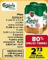 Carrefour Piwo Žatecký 4-pak oferta
