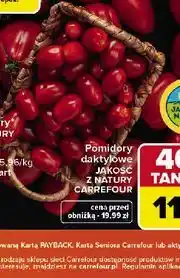 Carrefour Pomidory daktylowe JAKOŚĆ Z NATURY CARREFOUR oferta