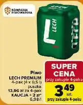 Carrefour Piwo Lech Premium 4-pak oferta