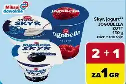 Carrefour Skyr, jogurt Jogobella Zott oferta