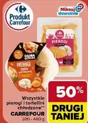Carrefour Wszystkie pierogi i tortellini chłodzone Carrefour oferta