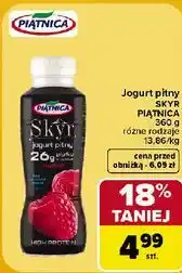 Carrefour Jogurt pitny Skyr Piątnica oferta