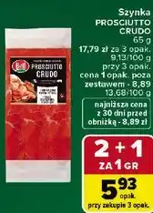 Carrefour Szynka Prosciutto Crudo Bell oferta