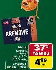 Carrefour Masło Lumiko Ekstra Kremowe oferta