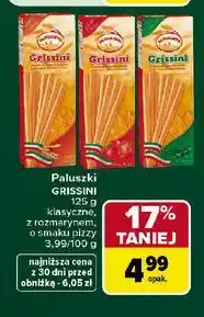 Carrefour Paluszki GRISSINI oferta