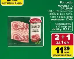 Carrefour Pancetta Magretta Galbani oferta