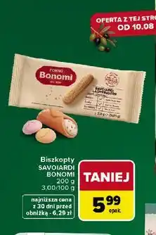 Carrefour Biszkopty SAVOIARDI BONOMI oferta