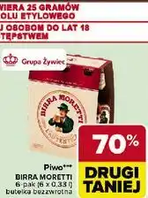 Carrefour Piwo BIRRA MORETTI 6-pak (6 x 0,33 l) oferta
