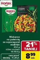 Carrefour Makaron na patelnię ze szparagami Hortex oferta