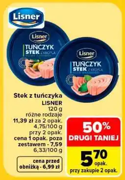 Carrefour Stek z tuńczyka oferta