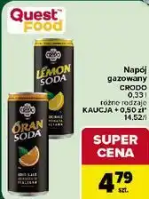 Carrefour Napój gazowany CRODO oferta