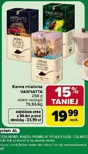 Carrefour Kawa mielona VASPIATTA oferta