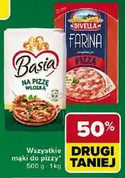 Carrefour Wszystkie mąki do pizzy Basia, Divella oferta