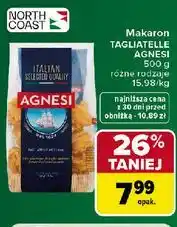 Carrefour Makaron TAGLIATELLE AGNESI oferta