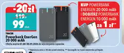 Biedronka Powerbank Tracer EnerGen 20 000 mAh oferta