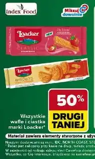 Carrefour Wszystkie wafle i ciastka marki Loacker oferta