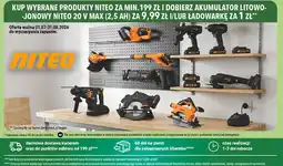 Biedronka Niteo Elektronarzędzia akumulatorowe i sieciowe oferta